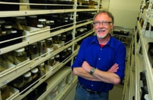 Andrew Stewart, a fish expert and co-author of the Fishes of New Zealand, may be out of a job if Te Papa proceeds with its restructure of collections managers.