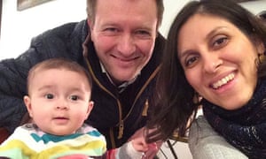 Undated family handout photo of jailed British mother Nazanin Zaghari-Ratcliffe with her husband Richard Ratcliffe and their daughter Gabriella.