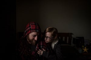 Mick Smart and his partner Marnie