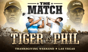 Phil Mickelson and Tiger Woods will face off over Thanksgiving weekend in a unique showdown dubbed simply ‘The Match’.