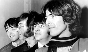The Beatles en febrero de 1968, año en que se escribió Hey Jude.
